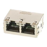 Molex 93826-3001 Magnetic Jack MXMAG DUAL PORT 8 CORE GIG W/ LED