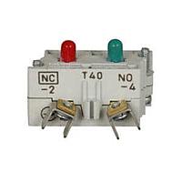 Eaton 10250T40 1 NO - 1 NC 30MM CONT BLK 1NO-1NC SPADE