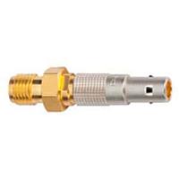 LEMO ASF.00.250.NTA RF Adapters - Between Series ADAPTER PLUG TO SMA RECEPTICAL