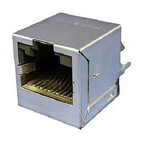 Amphenol Commercial Products RJE741884310B Modular Connectors / Ethernet Connectors 8P8C, Vertical, Shield, Single Port, Short Contacts