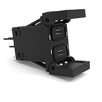 Carling Technologies CHG-A5A3-001 Battery Chargers Dual-Port: Port C (3.1 USB) + Port C (3.1 USB)