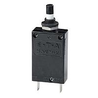 E-T-A Circuit Breakers 2-5700-IG1-K10-DD-8A Thermal Single pole thermal circuit breaker with press-to-reset, tease-free, trip-free, snap action mechanism. Type 2-5700 can be supplied as a push-push switch/circuit breaker (R-type TO CBE to EN 60934 in press-to-reset configuration; S-typ