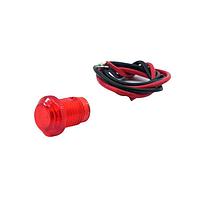 Mallory Sonalert FL1P-10NW-2-R24V Panel Lights LED RED 10MM NUT 24VAC/DC