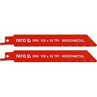 YATO YT-33931 Sabre Saw Blades (18TPI, 150mm)