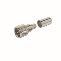 Amphenol Times Microwave Systems TC-240-MUHF Connectors Mini-UHF (plug) crimp connector