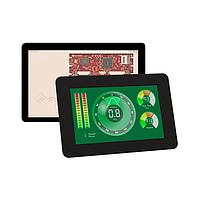 4D Systems gen4-uLCD-70DCT-CLB-WVA TFT-LCD Displays 7.0", 800x480 pixels, wide viewing angle, slim Intelligent Display Module with embedded DIABLO16 processor and Capacitive Touch Cover Lens Bezel