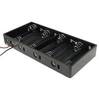 Eagle Plastic Devices 12BH381A-GR Battery Holders 8 AA CELLS