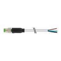 Murrelektronik 7000-08001-2100150 Connectors M8 male 0 with cable, PVC 3x0.25 gy UL/CSA 1.5m