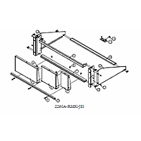 TEKTRONIX 2260B−RMK−JIS Bracket set