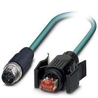 PHOENIX CONTACT 1406360 Ethernet Cables / Networking Cables VS-M12MS-IP67/B- 93E-LI/2,0