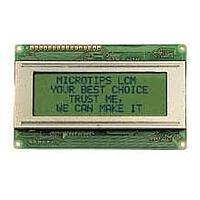 Microtips Technology NMTC-S20400AFYHSAY-02C LCD Character Display Modules Yl/Grn Transflective Yl/Grn LED Backlight