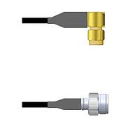 Amphenol Custom Cable Q-39059000M018i RF Cable Assemblies SMA-RP/TNC-SP LMR24 18I