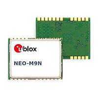 u-blox NEO-M9N-00B GPS Modules u-blox M9 GNSS module Flash, TCXO, SAW, LNA LCC, 12x16 mm, 250 pcs/reel