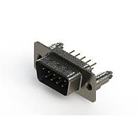 EDAC 627-M09-220-LT5 D-Sub Connectors - Standard Density Vertical Machined D-Sub Connectors