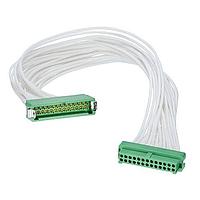 Harwin G125-MC10605L4-0300F Discrete Wire Cable Assemblies 1.25MM M/F CA 2x3 300MM 26AWG