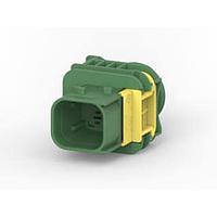 AMP Connectors - TE Connectivity 3-1703818-1 Housings 4POS, TAB 2.8X0.8, TAB HSG, ASSY,
