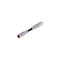 Amphenol CONEC 43-10905 Sensor Cables / Actuator Cables CNCT CBL M12X1HT FML AXL MALE CNCTR AXL