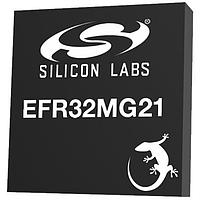 Silicon Labs EFR32MG21B010F1024IM32-BR Bluetooth, Zigbee Mighty Gecko, QFN32, 2.4G, 10dB, mesh multiprotocol, 1024kB, 96kB(RAM), 20 GPIO