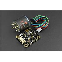 DFRobot SEN0472 O3 Sensor Gravity: Factory Calibrated Electrochemical Ozone Sensor (0-10 ppm, I2C & UART)