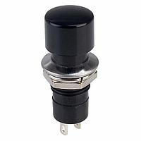 Shin Chin R13-40A-05-BB Standard Switches SPST OFF-(ON) BLACK