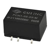 CUI Inc PCN1-S12-D5-M Isolated 10.8-13.2Vin +/-5V +/-100mA 1W Iso SMT