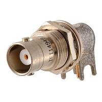 Trompeter / Cinch Connectivity Solutions CBBJR29A RF Connectors / Coaxial Connectors BNC BLKD JK R/A Board MNT Tall