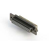EDAC 622-M25-660-WT2 D-Sub Connectors - Standard Density EDAC Right Angle D-Sub Connector