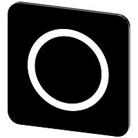 SIEMENS 3SU19000AF160QA0 Labeling Plate, O INSCR. LABEL, BLACK 22 X 22MM, SYMBOL: O