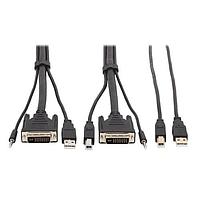 Tripp Lite P784-006-U Computer Cables DVI KVM CBL KIT, USB A/B, 6FT