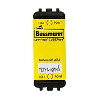 Eaton Bussmann TCF17-1/2RN Low Voltage Finger-Safe Dual Element Class Cube Fuse CUFUSE 17.5A NON-INP