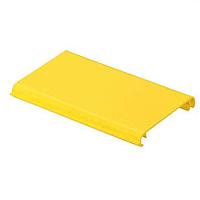 Panduit FRHC4YL2 Cover, Snap-on Hinged Channel Cover, Hinged, Snap-On, 4" x 4"
