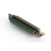 EDAC 622-M37-660-GT4 D-Sub Connectors - Standard Density EDAC Right Angle D-Sub Connector