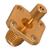 Johnson / Cinch Connectivity Solutions 145-0701-611 Connectors 4HOLE FLANGE JCK GLD