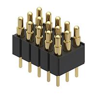 Mill-Max 804-22-015-10-004101 Spring-Loaded SpringLoad Head Vert Mnt ThruHole trp Ro