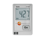 TESTO 174 H Mini data logger for temperature and humidity with USB-C and PC software (-20 ~ +70 °C, 0 ~ 100 %RH)