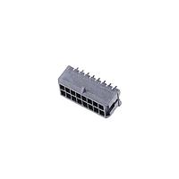 Molex 43045-1622 Shrouded Microfit 3.0 RA PTH clip 15Au DR 16Ckt