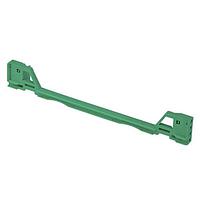 BIVAR CPCI-220G Racks & Rack Cabinets CRD GUIDE GREEN 8.24" L, 0.118 SLOTW