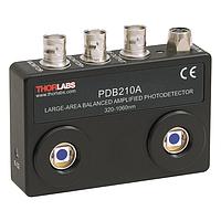 THORLABS PDB210A Free-Space Balanced Amplified Photodetectors (320-1060 nm, 8-32 Taps)
