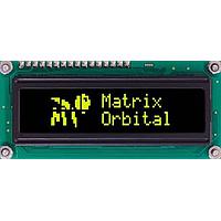 Matrix Orbital OK162-12-OY-V-E OLED Displays OLED 16 X 2 YELLOW WIDE VOLT WIDE TEMP