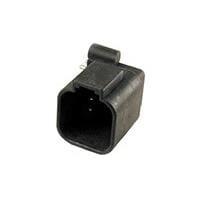 DEUTSCH - TE Connectivity DTF13-6P 6-Way 6P 90DEG FLNGLES CON DTF BLACK