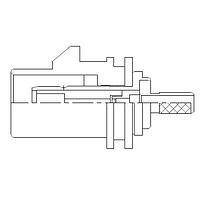 Amphenol RF FA1-NASP-C01-0 Connectors RG174 188 316 MALE ST FAKRA SMB