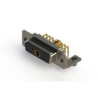 EDAC 630-11W1240-4T3 Mixed Contact D-Sub Connectors Right-angle Power Combo D-Sub Connector