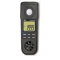 LUTRON LM8100 Anemometers, % RH, Temp, Light