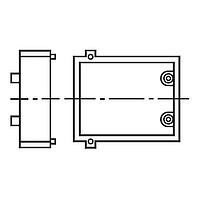 Omron Electronics A7D-1PA Spacer Spacer ScrewMt LtGry BackMt NoDesignatio