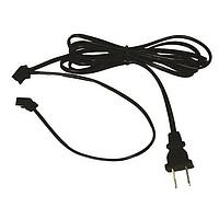 Orion Fans C45-2DC-24P Cord Fan Cord, 2-Head Daisy Chain, 45 Degree, 24 Inch Lead, NEMA 1-15 AC Plug