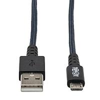 Tripp Lite U050-010-GY-MAX USB 2.0 10FT STRONG MCROUSB-B/USBA CBL