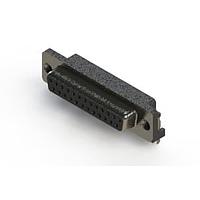EDAC 624-025-661-532 D-Sub Connectors - Standard Density Right Angle D-Sub Connector