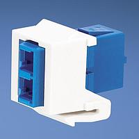 Panduit NKDLCMZIW Duplex Fiber Optic Adapter Modules Netkey LC Duplex Adapter Mod IW