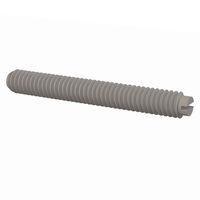 Essentra Components 010832S125 Set Screw Set Screw, Slotted Head, #8-32 Thread, 1 1/4 Lg