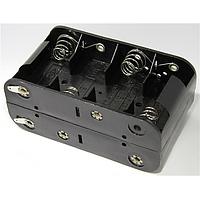 Eagle Plastic Devices 12BH281D-GR Battery Holders 8 C W/SOLDER TABS